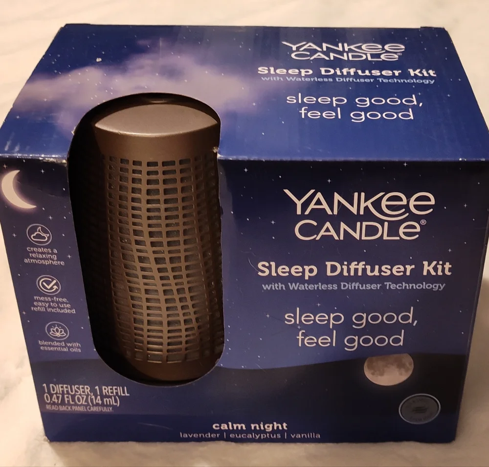 NEW! Yankee Candle Sleep Diffuser Kit